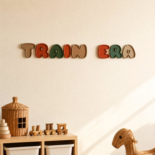 Litere Decorative Personalizate - Decor Cameră Copii / Mărturie / Cadou grădiniță