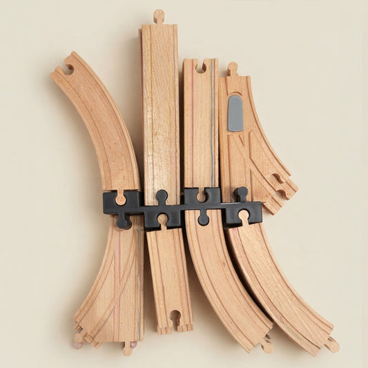 Organizator pentru șinele de lemn | Compatibil Brio/Ikea