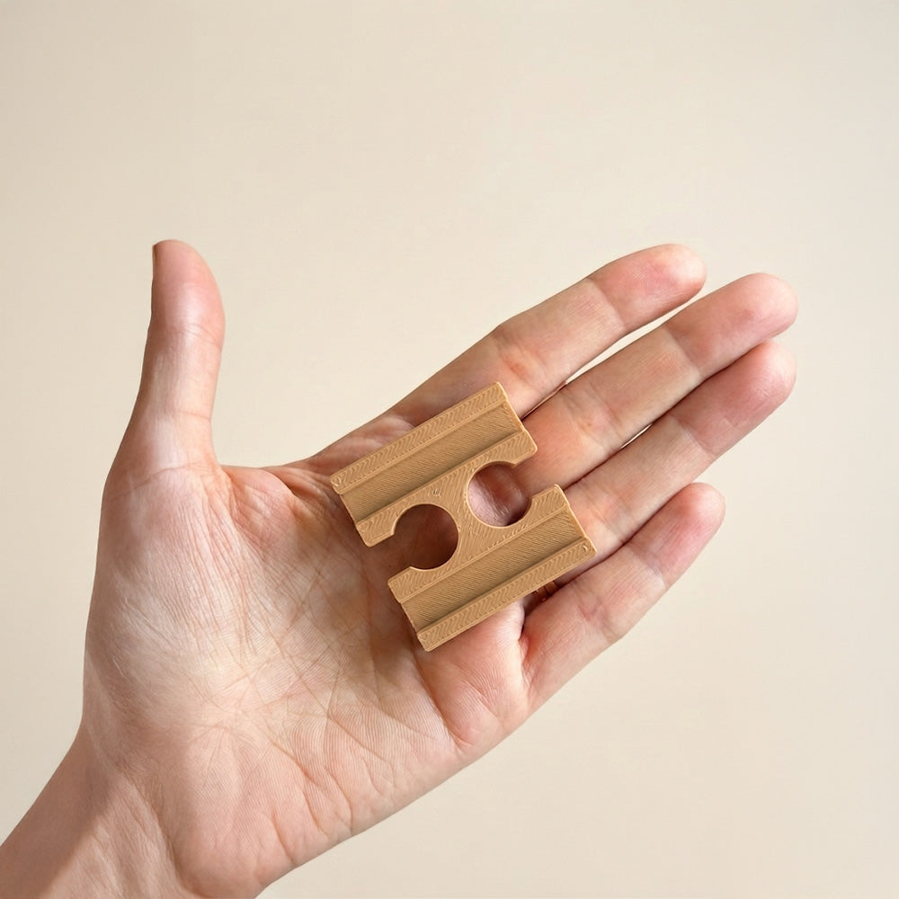 sina female-female cupla compatibila cu șinele de lemn print 3D TrainEra