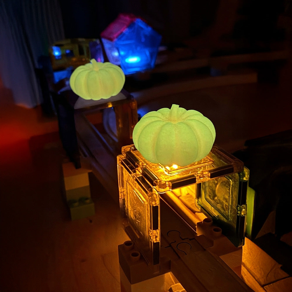 Dovleac luminos decorativ pentru Halloween | Glow in the dark