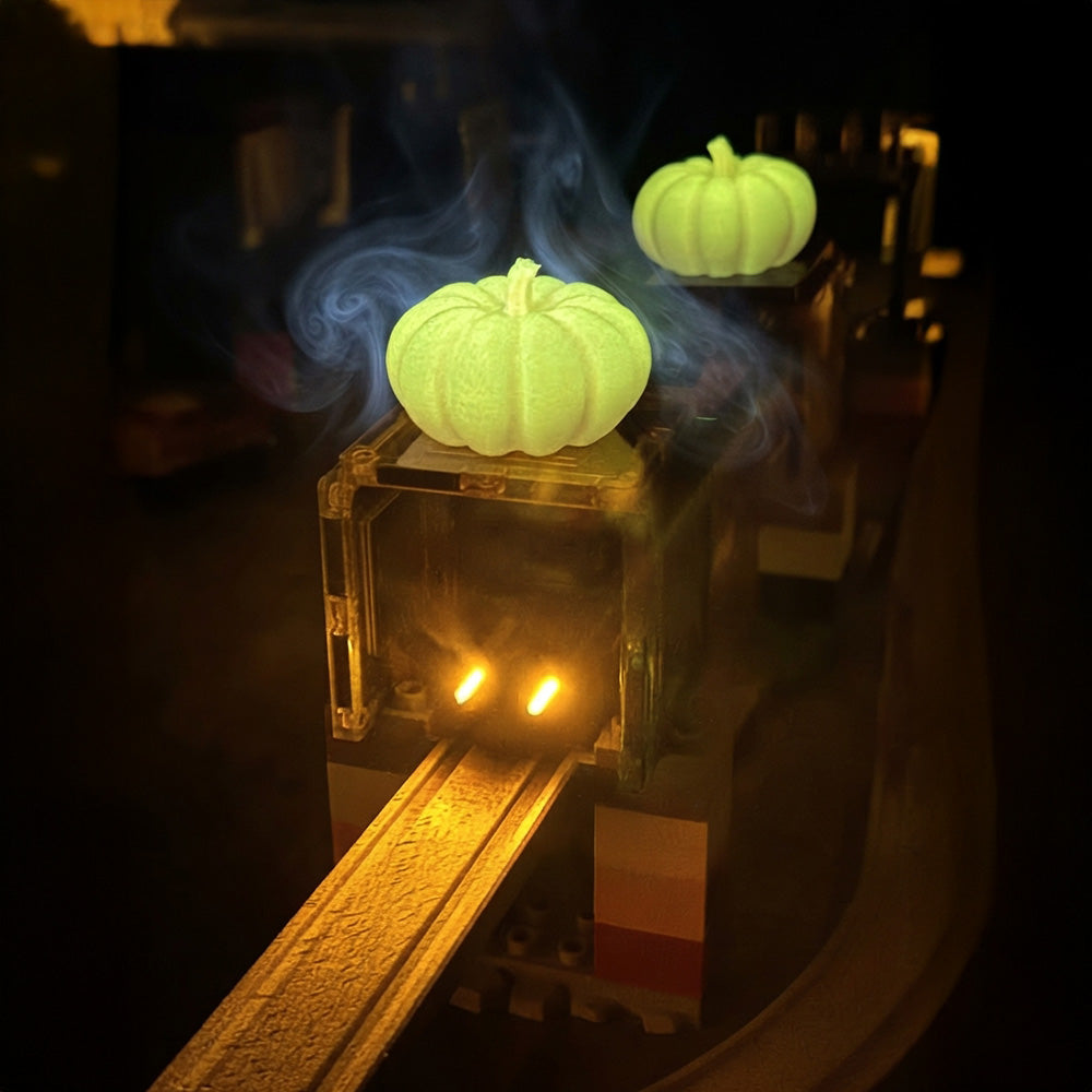 Dovleac luminos decorativ pentru Halloween | Glow in the dark