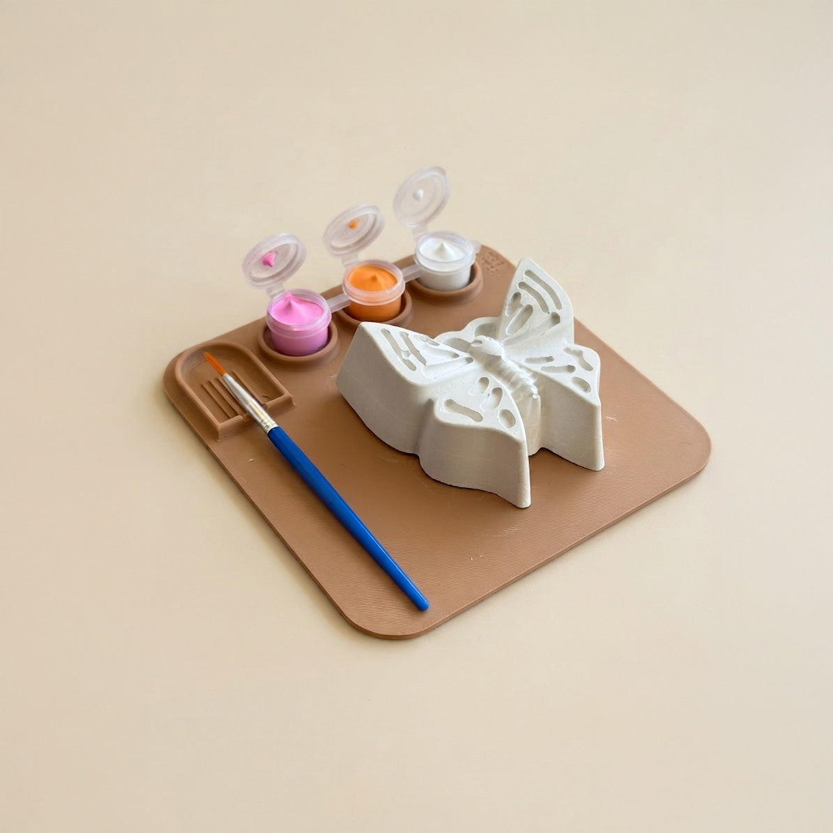 Set pictură figurine ipsos | Fluturi