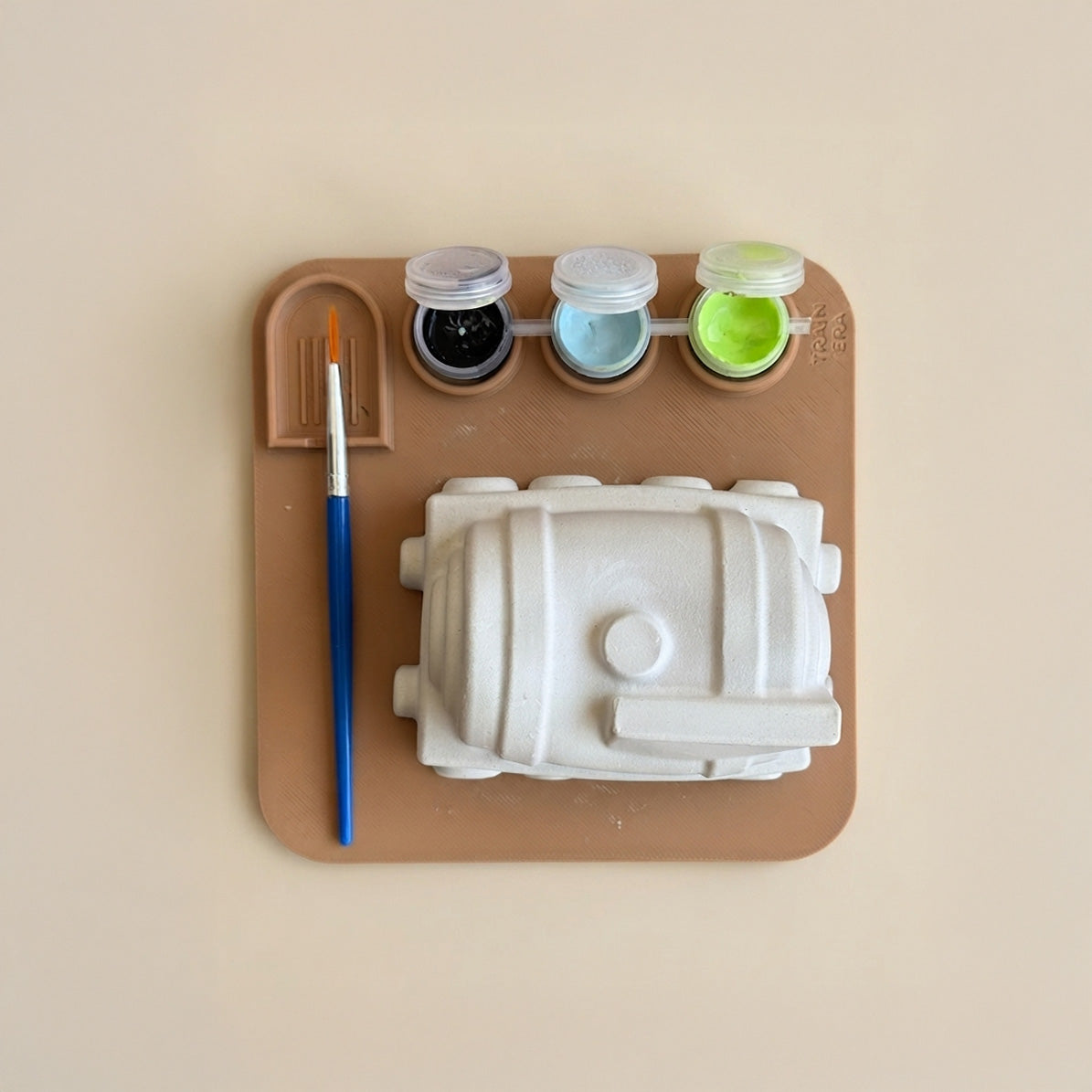 Set pictură figurine ipsos | Tren