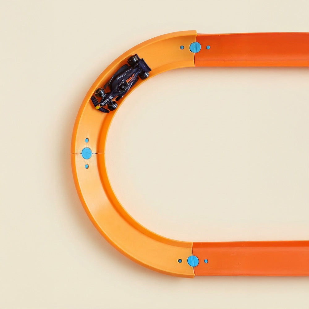 Set 2 Sine Curbe 90° pentru Pistă Mașinuțe | Compatibil Hot Wheels
