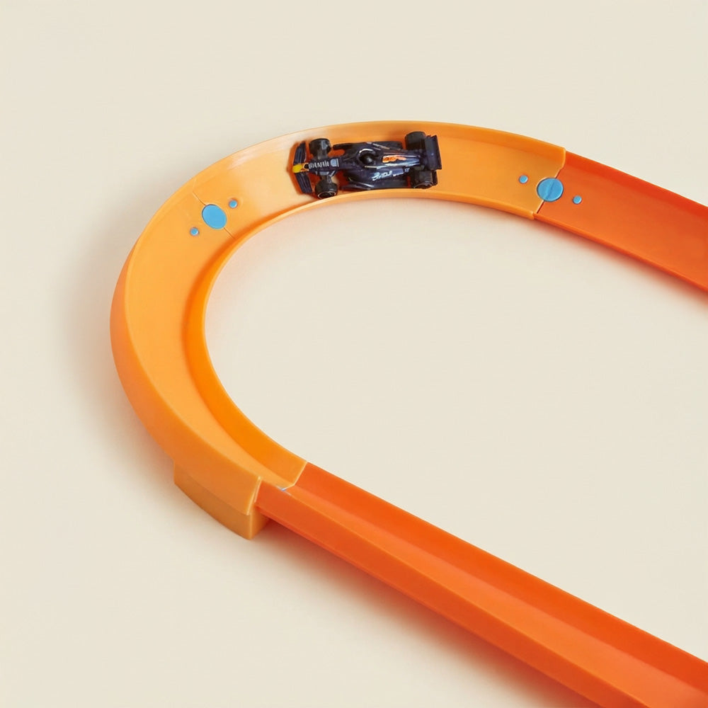 Set 2 Sine Curbe 90° pentru Pistă Mașinuțe | Compatibil Hot Wheels